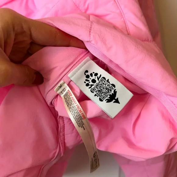 FP Movement by Free People Pippa Water-Resistant Packable Pullover Jacket Pink - Picture 10 of 10